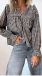CHEMISE LUCA MARRON