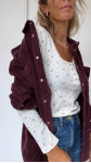 SUR CHEMISE BORDEAUX