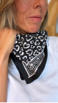 FOULARD PM LEO GRIS