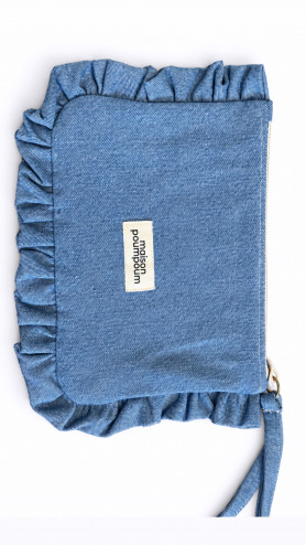 POCHETTE POUMPOUM JEANS