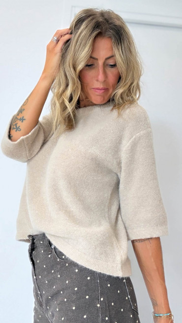 PULL MATHIA BEIGE