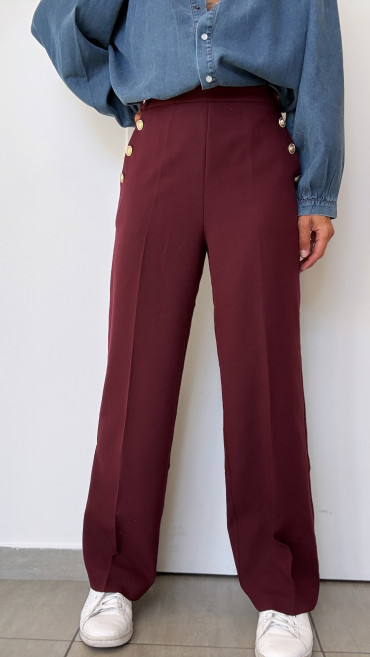 PANTALON AARON BORDEAUX