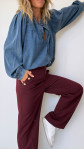PANTALON AARON BORDEAUX