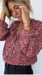 BLOUSE ANA BORDEAUX