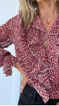 BLOUSE ANA BORDEAUX