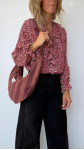 BLOUSE ANA BORDEAUX