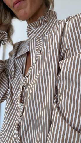 CHEMISE ÉLÉNA RAYÉÉ