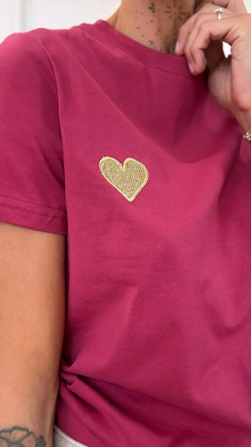 T-SHIRT PRUNE KAKI