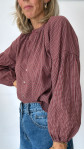 BLOUSE MALORY ROUGE