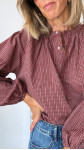 BLOUSE MALORY ROUGE
