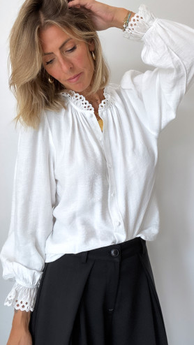 CHEMISE ADELINA BLANCHE