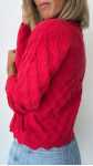 PULL MADIE ROUGE