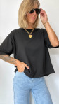 T-SHIRT MOKA NOIR