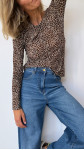 TOP MAUDE LÉOPARD