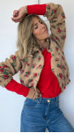 MANTEAU ALBANE ROUGE