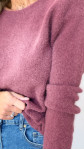 GILET BÉRÉNICE PRUNE