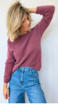 GILET BÉRÉNICE PRUNE