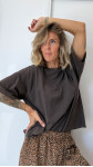 T-SHIRT MOKA CHOCOLAT