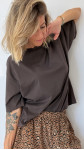 T-SHIRT MOKA CHOCOLAT