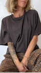 T-SHIRT MOKA CHOCOLAT