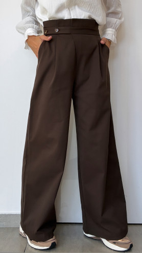 PANTALON BATISTE CHOCO