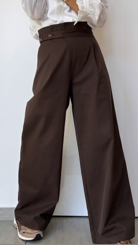 PANTALON BATISTE CHOCO