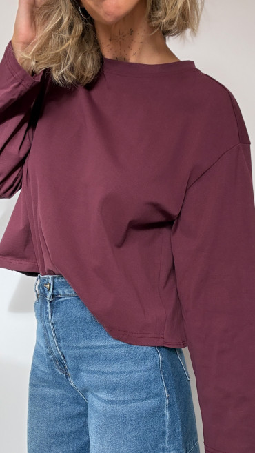 T-SHIRT LOLIPO PRUNE