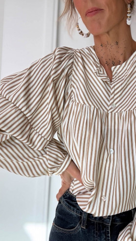BLOUSE FANNY CAMEL